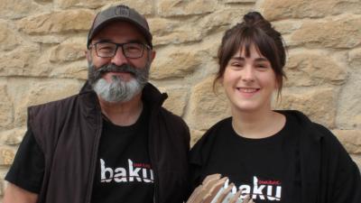 Visita taller de ecodiseño Baku Barrikupel con degustación de productos locales.